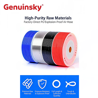 উচ্চ-বিশুদ্ধতা PU বিস্ফোরণ-প্রুফ এয়ার পায়ের পাতার মোজাবিশেষ